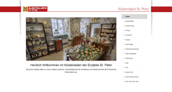 Desktop Screenshot of klosterladen.info